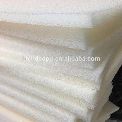 Packed air and water Filter foam in rolls for sale