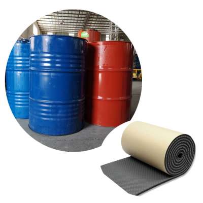 High density PU foam system material with chemical Polyol and Isocyanate for sound insulation