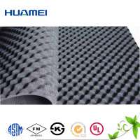 China Acoustic Insulation Foam For Auditorium Soundproofing acoustic panel closed cell black rubber foam insulation sheets